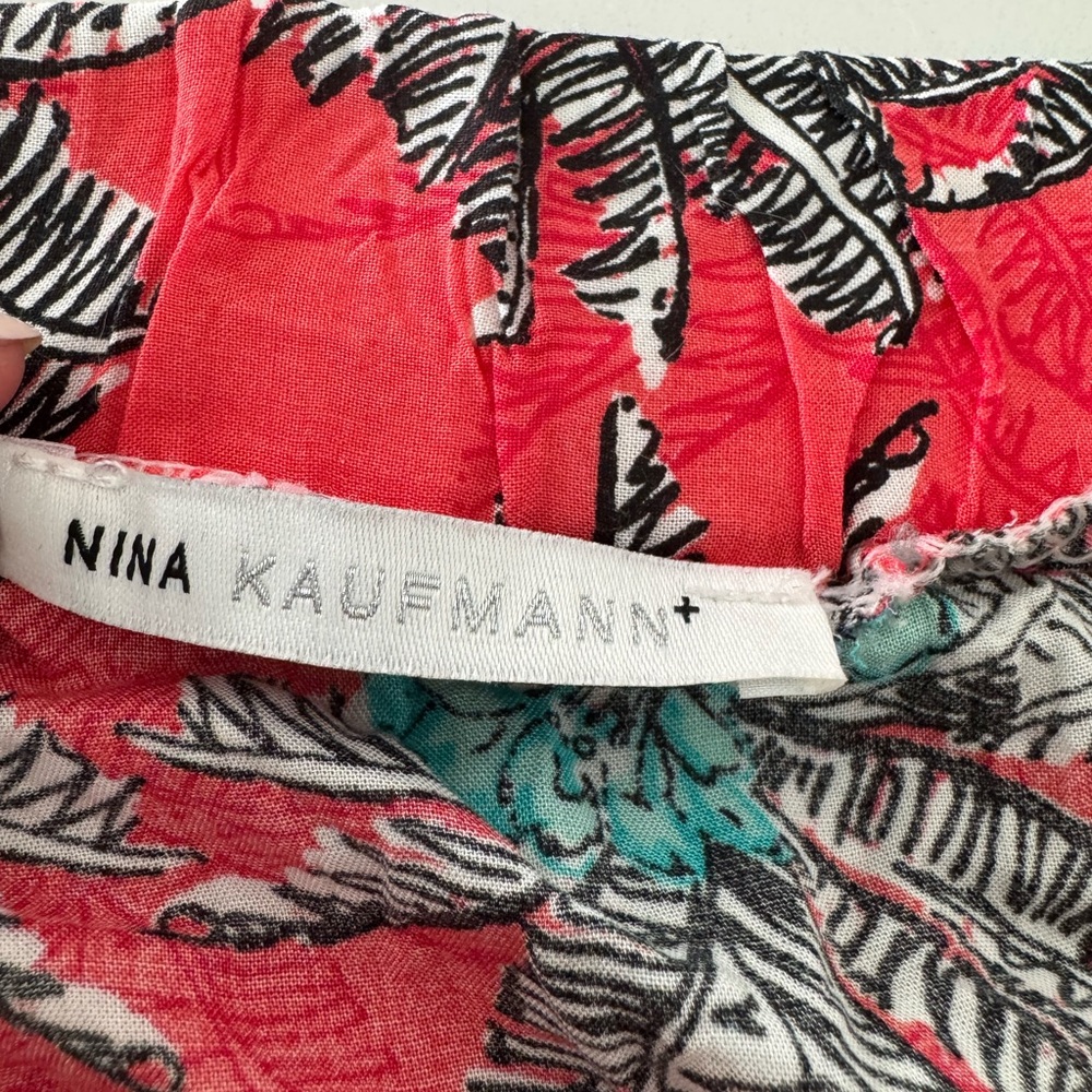 Nina Kaufman Floral Strapless Dress - Picture 3 of 4